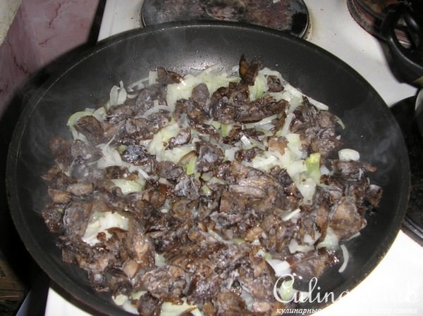 жульен из морского коктеля
