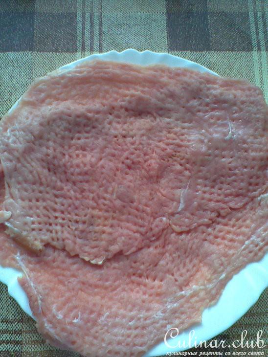 Конвертики с грибами и сыром