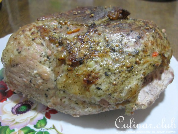 Свинина - буженина с рукава, вкусно, нежно, сочно ...