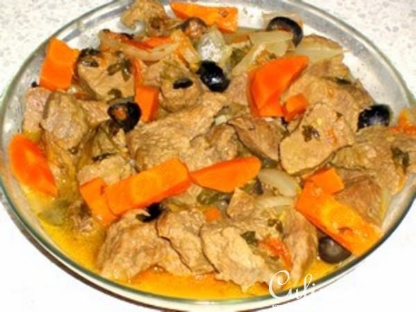 Мясо по-провансальски