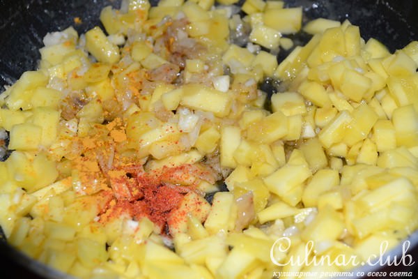 Куриные голени с рисом в мангово-сливочном соусе