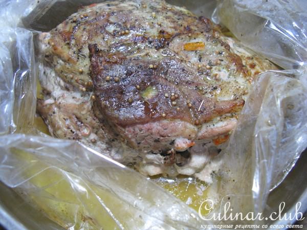 Свинина - буженина с рукава, вкусно, нежно, сочно ...