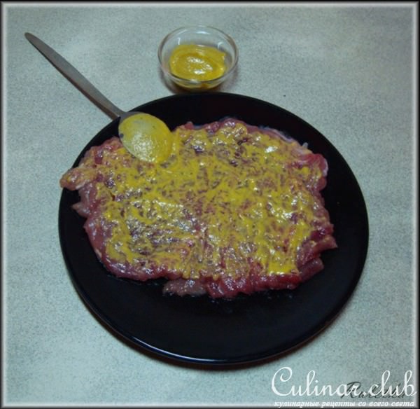 Мясные роллы в сидровом соусе.