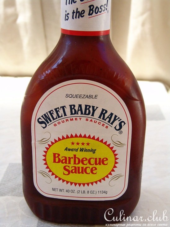 Говядина в соусе BBQ