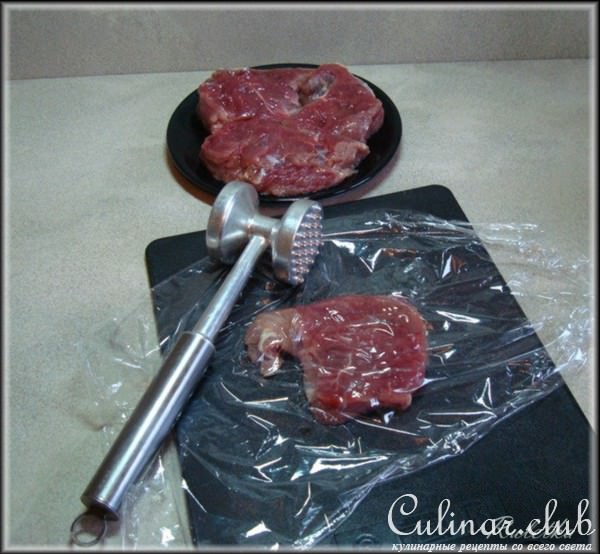Мясные роллы в сидровом соусе.