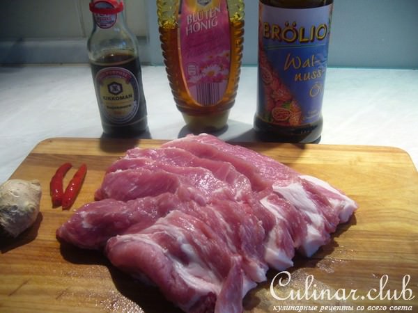 Свинина в азиатском маринаде