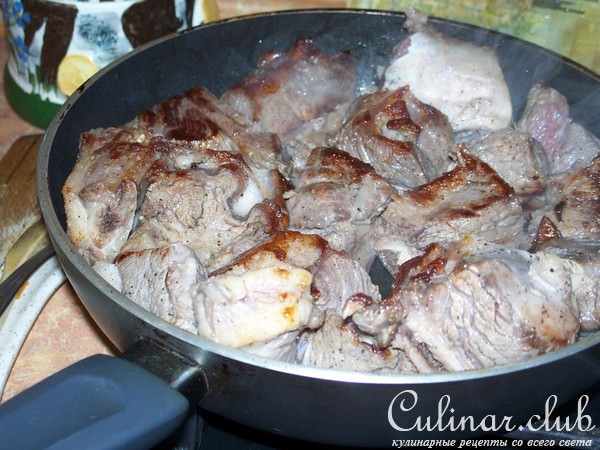 Эсик флейш или кисло-сладкая говядина по-еврейски