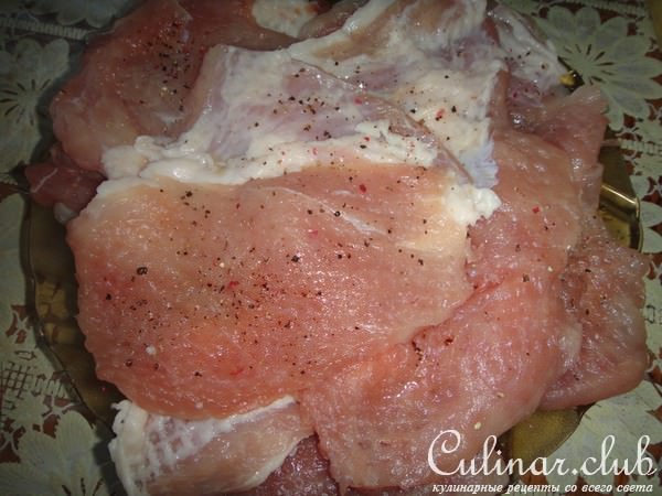 Свинные рулетики с обалденным соусом