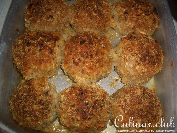 Шарики из говядины с овощами