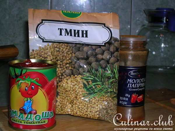 Пёркёльт из курицы по-венгерски