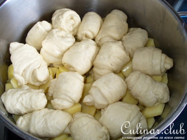 Штрудли с капустой (мой вариант)