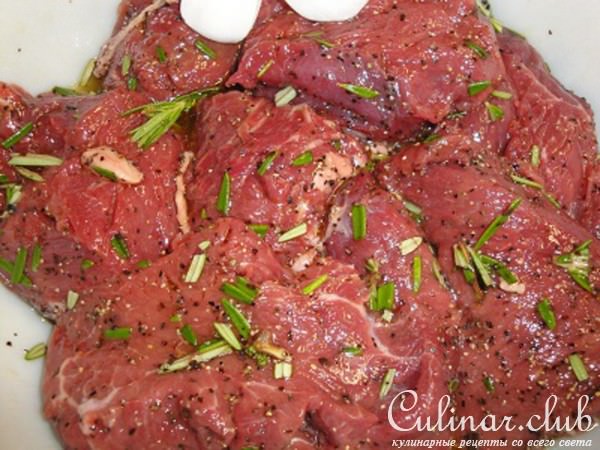 Стэйк говяжий. (beef tenderloin)