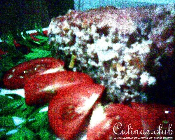 Рисово-мясная запеканка на ржаных сухариках
