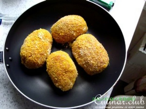 Котлеты с брусникой (мой вариант)