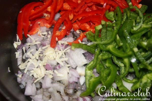Курица каччиаторе(pollo alla cacciatora)
