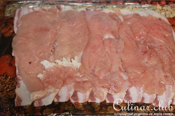 Куриный рулет с гречкой Мистраль