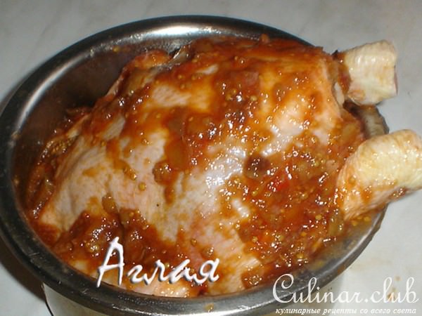 Курица с баклажанами