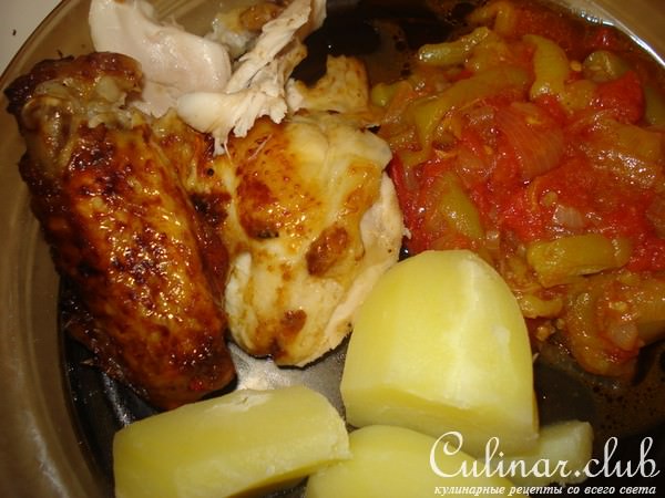 Просто жареная курица....