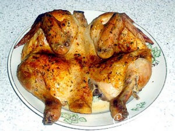Курица под апельсиновым соусом