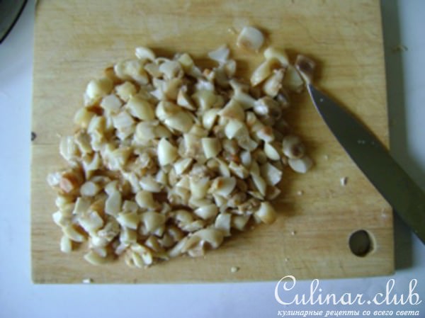 Жульен с курицей и грибами (если у вас нет кокотницы)+вкусные сухарики