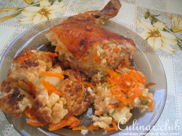 Курочка фаршерованая (без костей)