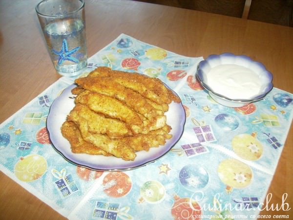 Куриные "пальчики" с дипом