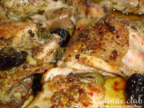 Курица.Из духовки. Вкусно-ароматная