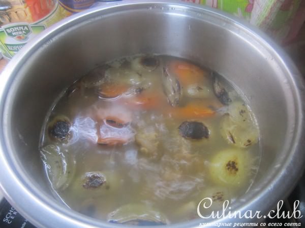Заливное из куриных окорочков(простейший вариант)