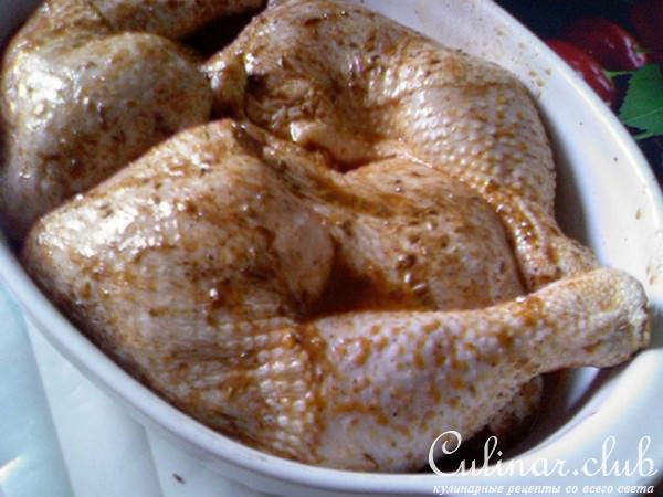 Курятина по-карибски