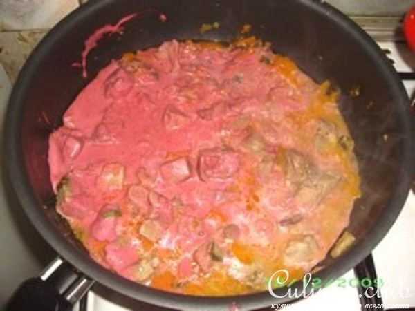 Индейка с хреном (мой вариант)