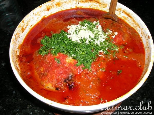 Чахохбили из кур