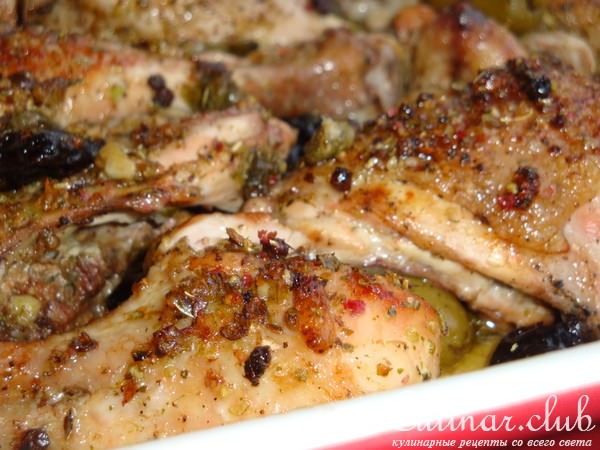 Курица.Из духовки. Вкусно-ароматная
