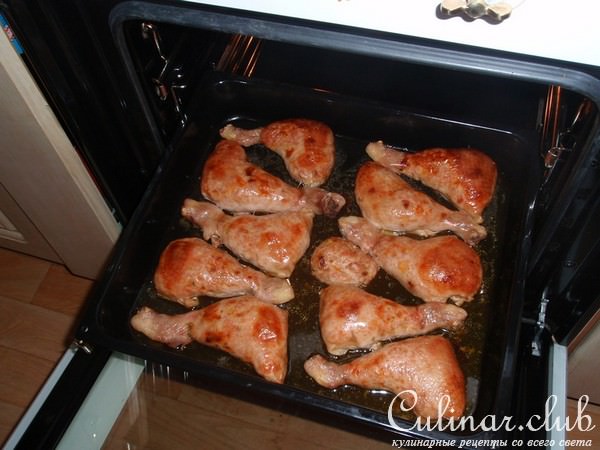 Фаршированные куриные окорочка