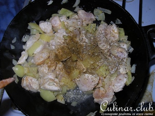 Чили из курицы