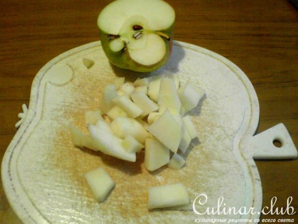Куриная грудка в лимонно-яблочном соусе