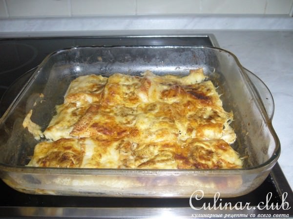Рыба запеченная под сыром
