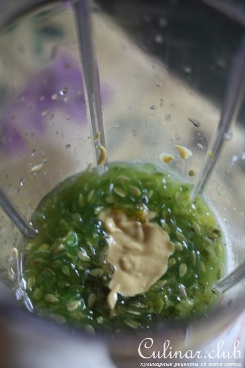 Кускус с лососем под киванским соусом
