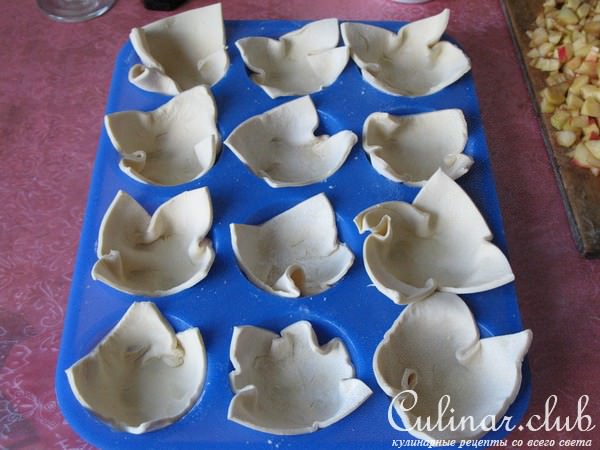 Корзиночки из слоеного теста