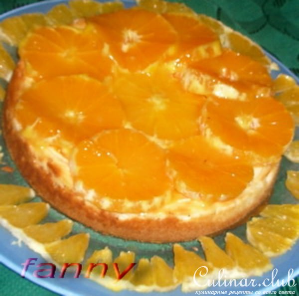 Чизкейк с апельсинами (Cheese cake alle arance)