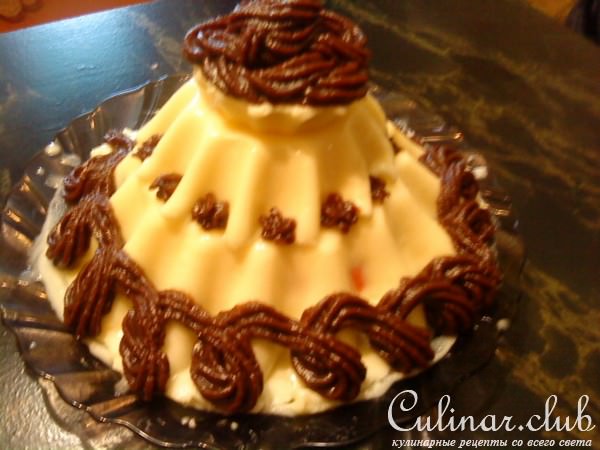 торт-желе СНЕЖНАЯ КОРОЛЕВА