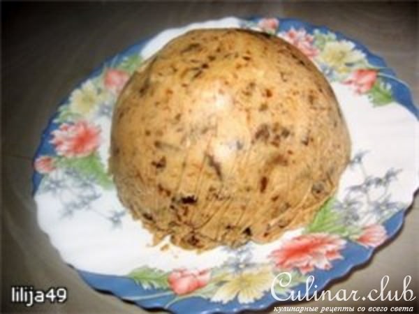 Десерт из чернослива с орехами