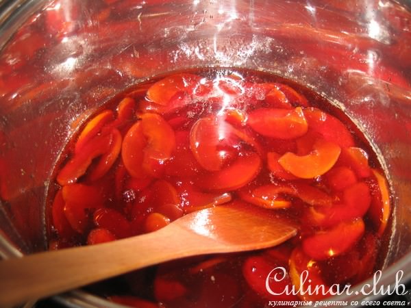 Варенье из айвы на сливовом отваре