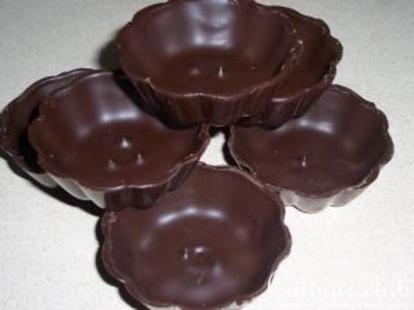 шоколадные корзинки