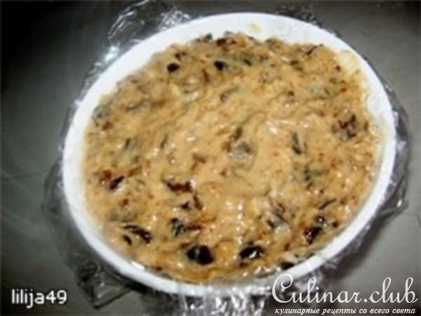 Десерт из чернослива с орехами