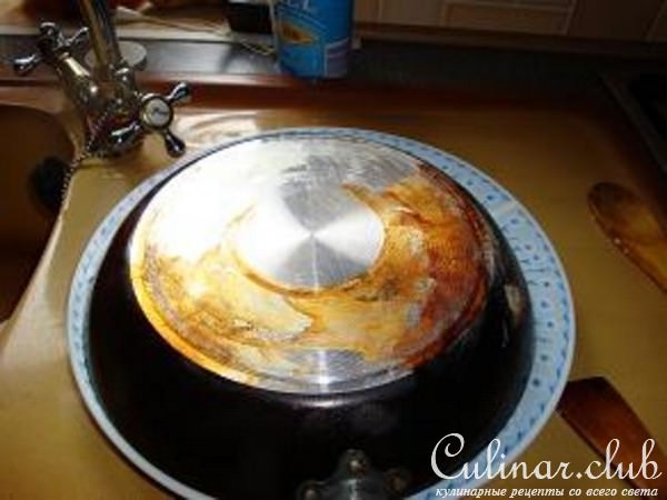 Фальшивая запеканка (без духовки)