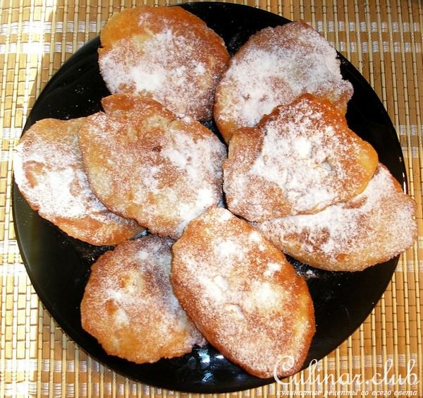 ЖАРЕНЫЕ ЛЕПЕШКИ В САХАРЕ