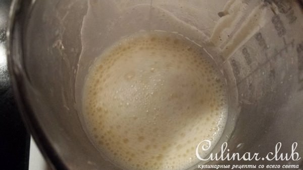 Трайфл с персиками