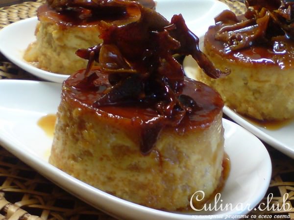 Кокосовый крем с яблоками и карамелью/ виртуальный подарок сладкоежке Диме(Dimas 24)!