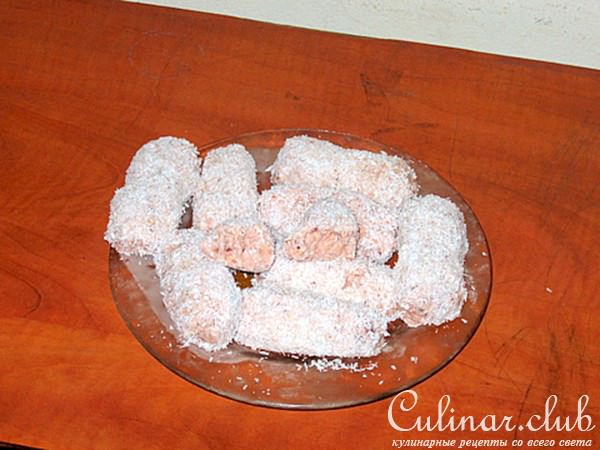 Сливочно - вишнёвая помадка.