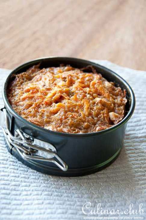 Морковный пирог